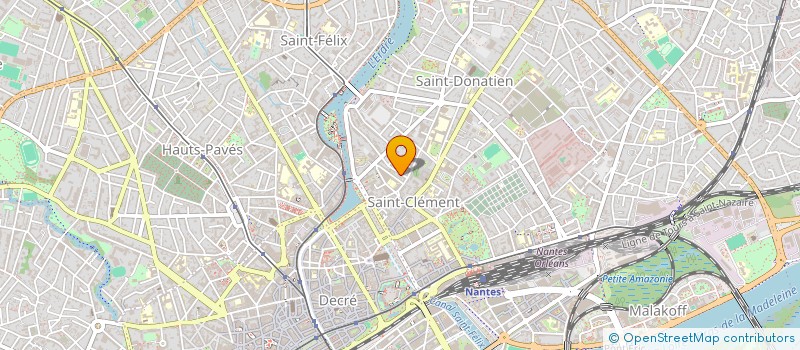 localisation de l'entreprise FLORIBONDE  NANTES