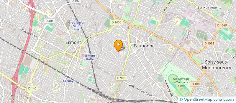 localisation de l'entreprise FLORICA à EAUBONNE