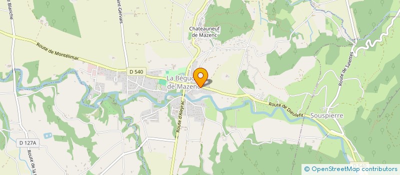 localisation de l'entreprise FLORID' AUTO à LA BEGUDE-DE-MAZENC