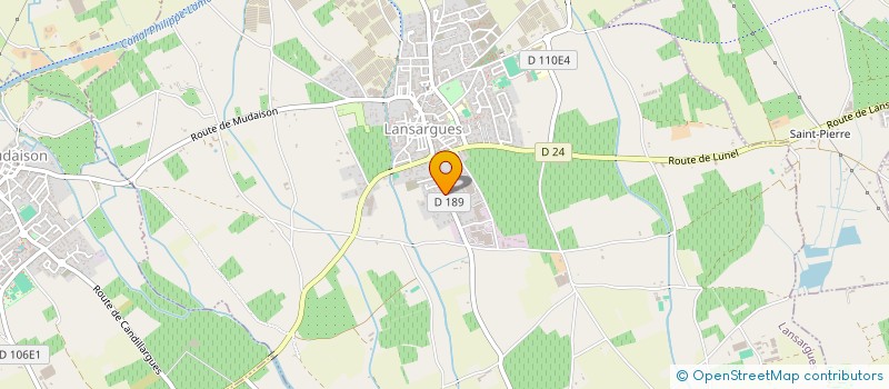 localisation de l'entreprise FLORIDA  LANSARGUES