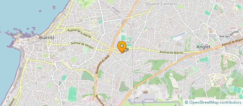 localisation de l'entreprise FLORIDA à BIARRITZ