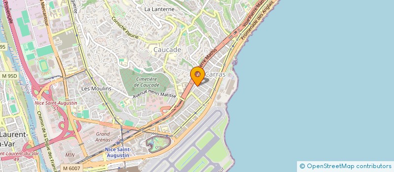 localisation de l'entreprise FLORIDA PIZZA à NICE