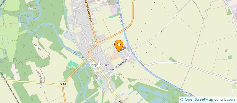 localisation de l'entreprise FLORIDE  FRIGNICOURT