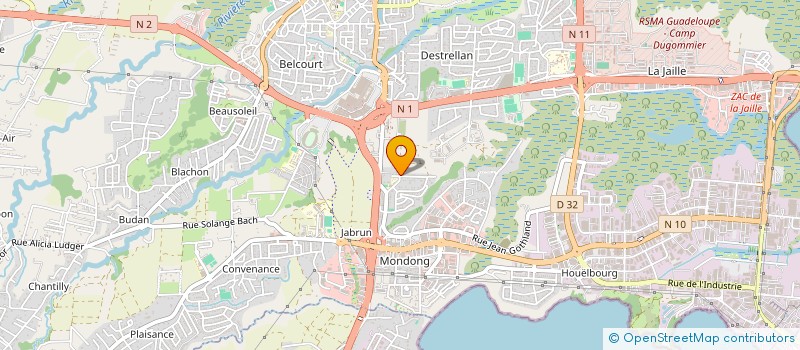 localisation de l'entreprise FLORIDISCOUNT  BAIE MAHAULT