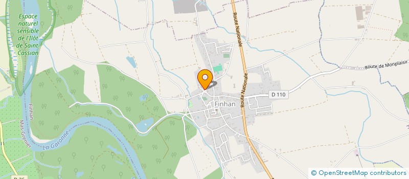 localisation de l'entreprise FLORIGAR  FINHAN