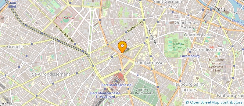 localisation de l'entreprise FLORIGE à PARIS