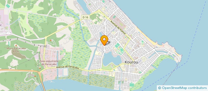 localisation de l'entreprise FLORILEGE  KOUROU