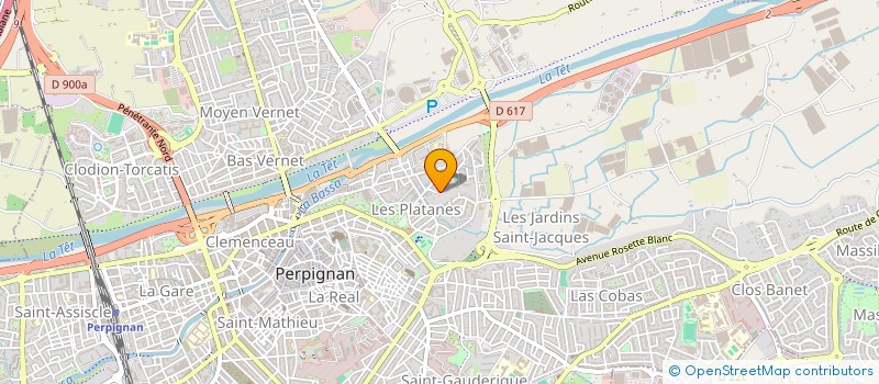 localisation de l'entreprise FLORILEGE  PERPIGNAN