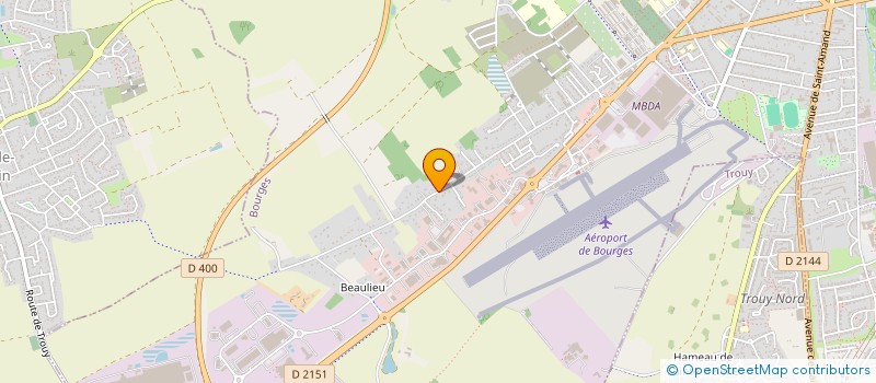 localisation de l'entreprise FLORILEGE  BOURGES