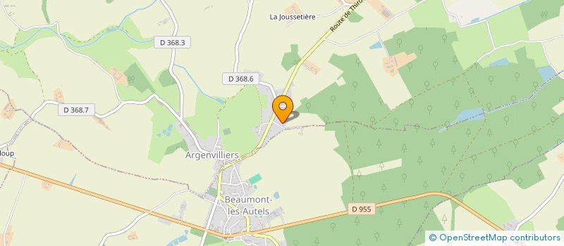 localisation de l'entreprise FLORILEGE GRAPHIQUE à ARGENVILLIERS