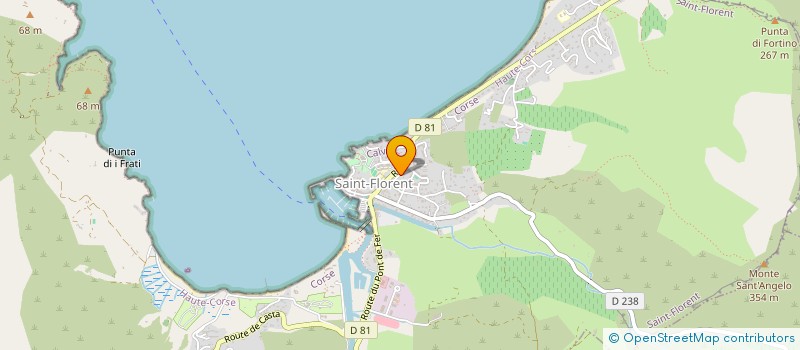 localisation de l'entreprise FLORIMO à SAINT-FLORENT