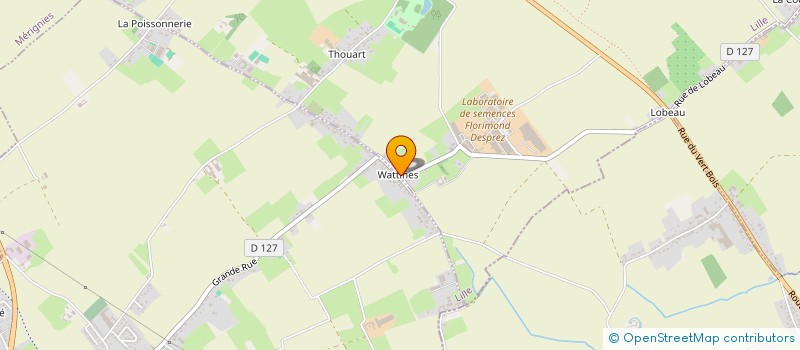 localisation de l'entreprise FLORIMOND DESPREZ INTERNATIONAL  CAPPELLE-EN-PEVELE