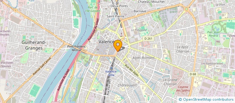 localisation de l'entreprise FLORIN FORMATIONS  VALENCE