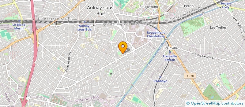 localisation de l'entreprise FLORIN RENOVATION à AULNAY-SOUS-BOIS