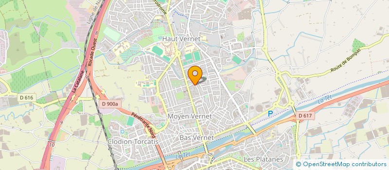 localisation de l'entreprise FLORINDA à PERPIGNAN