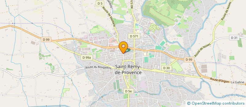 localisation de l'entreprise FLORINE à SAINT-REMY-DE-PROVENCE
