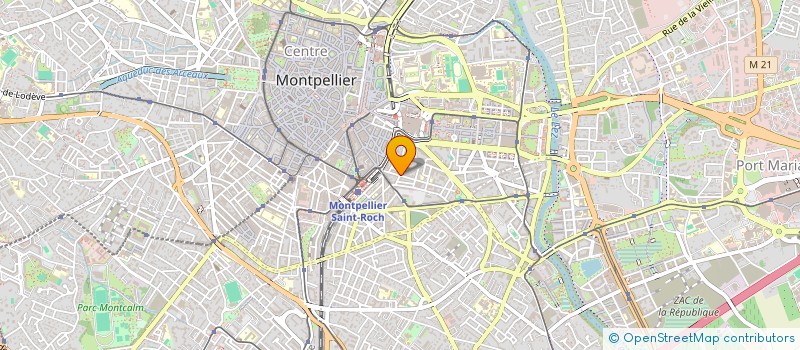 localisation de l'entreprise FLORINE CHARLOTTE à MONTPELLIER