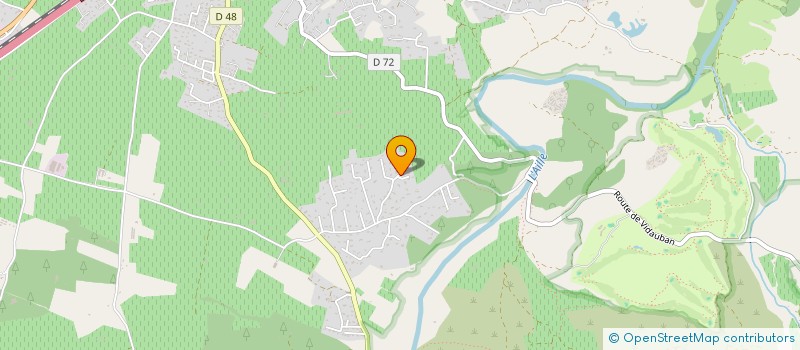 localisation de l'entreprise FLORINE, FLEURS DU DESERT  VIDAUBAN