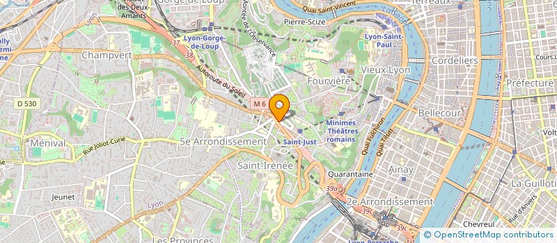 localisation de l'entreprise FLORINEIJ (ASSOCIATION MUSICALE ARTISTIQUE ET CULTURELLE : AMAC)  LYON
