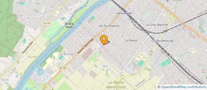 localisation de l'entreprise FLORINNE à SARTROUVILLE
