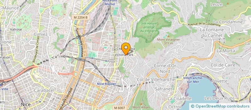 localisation de l'entreprise FLORINVEST à NICE