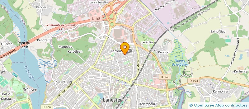 localisation de l'entreprise FLORINVEST  LANESTER