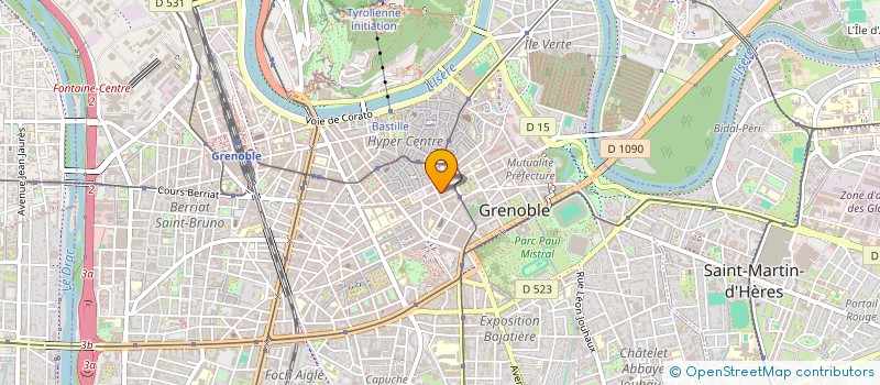 localisation de l'entreprise FLORIPIERRE  GRENOBLE