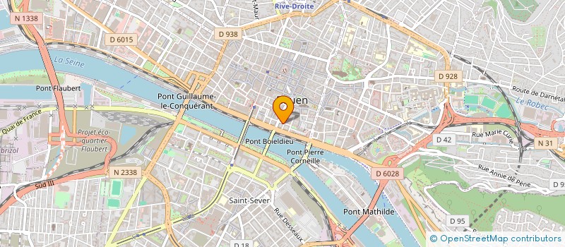 localisation de l'entreprise FLORIS BEAUTE à ROUEN