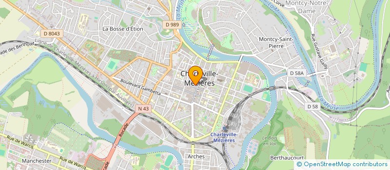 localisation de l'entreprise FLORIS BOUTIQUE à CHARLEVILLE-MEZIERES