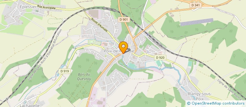 localisation de l'entreprise FLORIS COROND NETTOYAGE à POIX-DE-PICARDIE