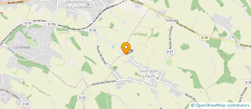 localisation de l'entreprise FLORIS IMMO à SAINT-JEAN-LHERM