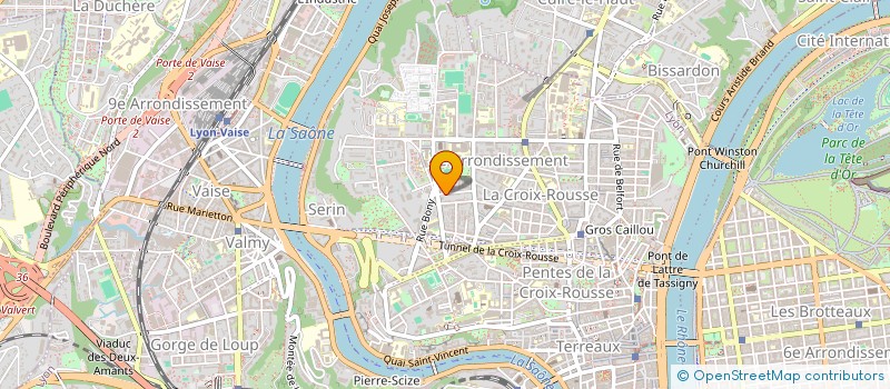localisation de l'entreprise FLORIS IMMOBILIER à LYON