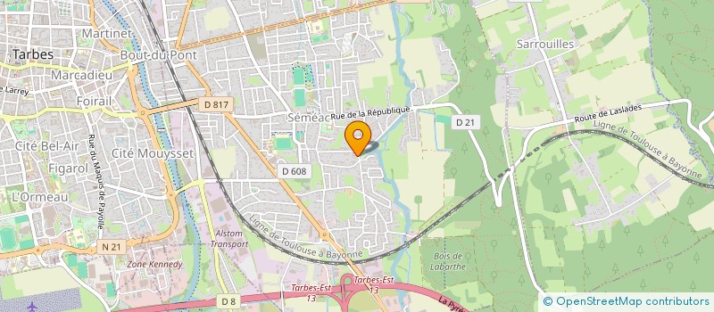 localisation de l'entreprise FLORISA  SEMEAC