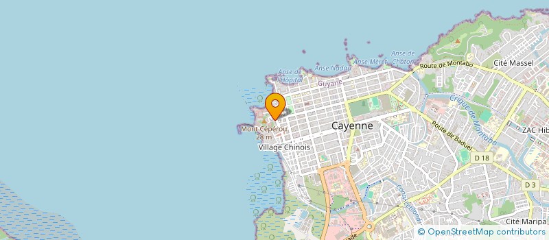 localisation de l'entreprise FLORISSIMA  CAYENNE