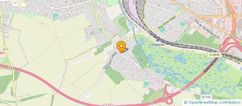 localisation de l'entreprise FLORISSIMO  LONGUEAU