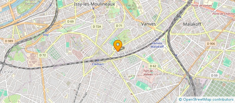 localisation de l'entreprise FLORITO A VELO à VANVES