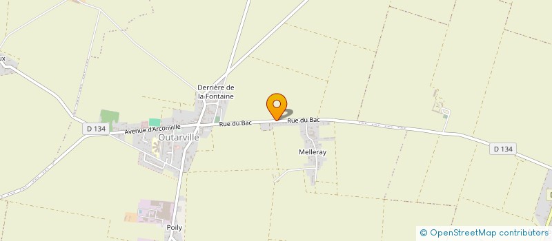 localisation de l'entreprise FLORJIMMO  OUTARVILLE