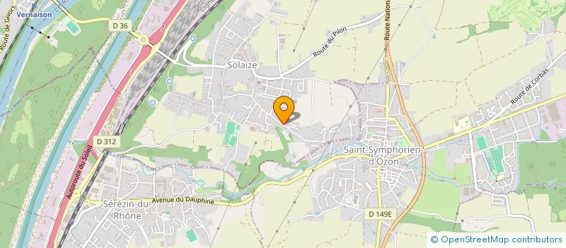 localisation de l'entreprise FLORODELIS  SOLAIZE