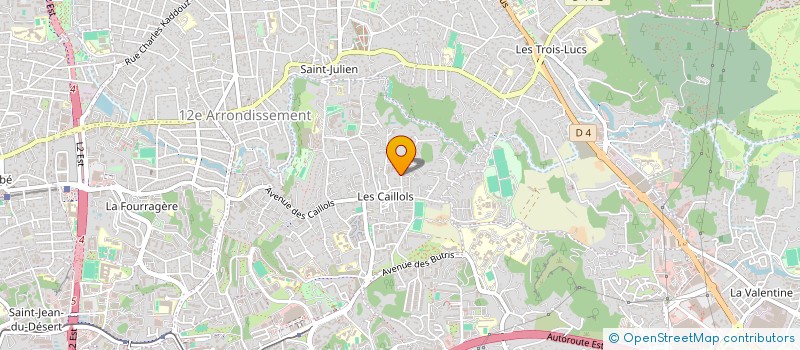 localisation de l'entreprise FLOROM à MARSEILLE