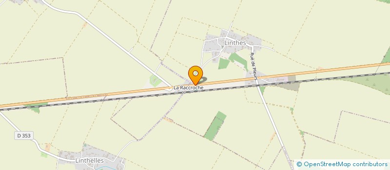 localisation de l'entreprise FLOROTEL  LINTHES