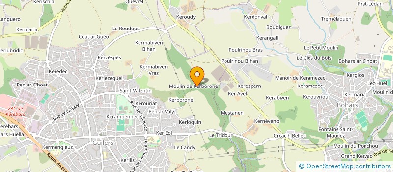 localisation de l'entreprise FLOROZER  GUILERS