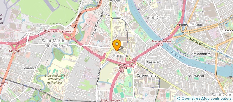 localisation de l'entreprise FLORROSA à TOULOUSE