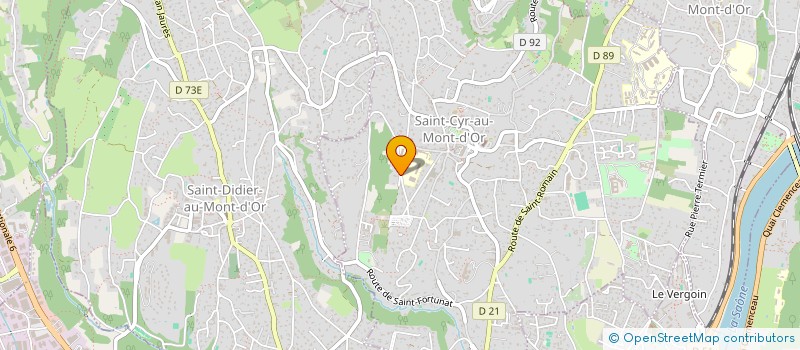 localisation de l'entreprise FLORSON  SAINT-CYR-AU-MONT-D'OR