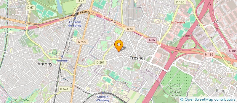 localisation de l'entreprise FLORTEAM  FRESNES