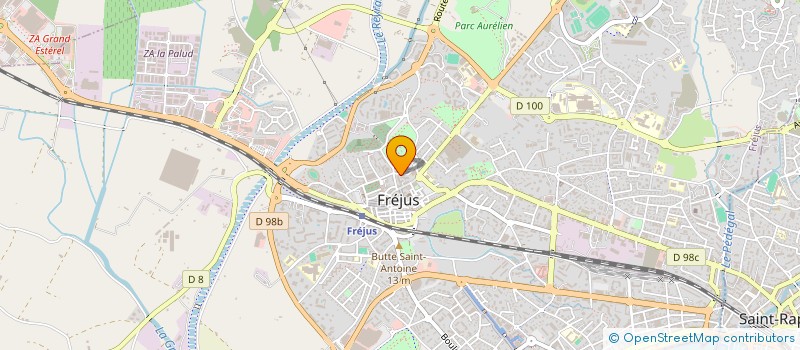 localisation de l'entreprise FLORUS à FREJUS