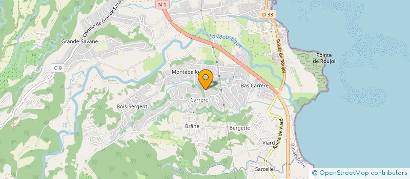 localisation de l'entreprise FLORVILLE AUTO LOC  PETIT-BOURG