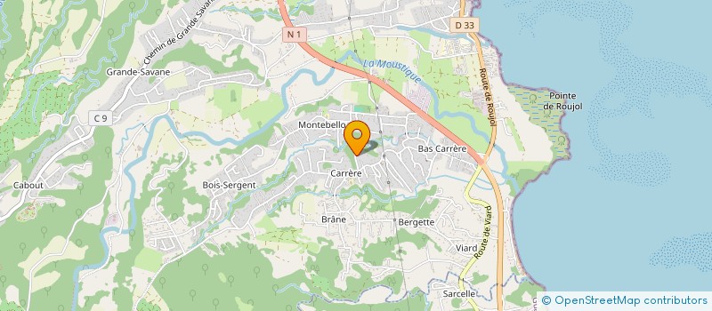 localisation de l'entreprise FLORVILLE COMPANY  PETIT-BOURG