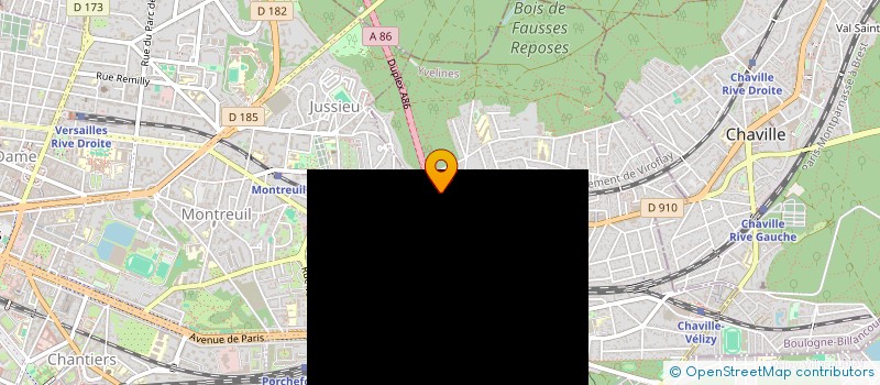 localisation de l'entreprise FLORY à VIROFLAY