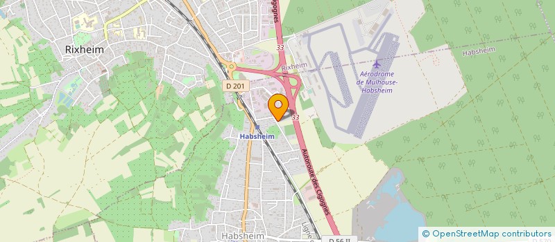 localisation de l'entreprise FLORY INNOVATION  HABSHEIM