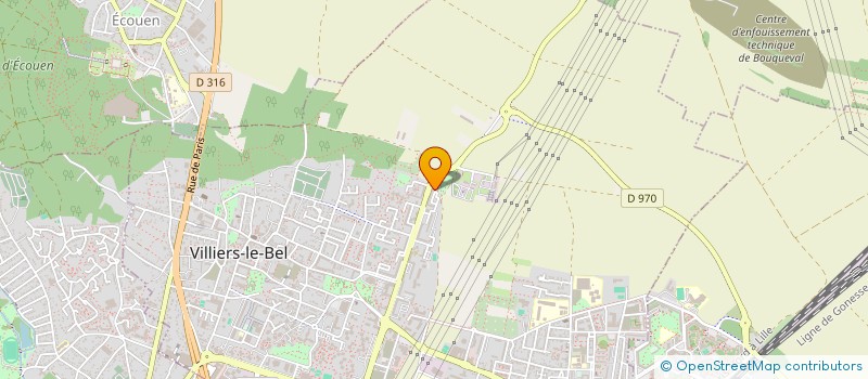 localisation de l'entreprise FLORYA CONSTRUCTION  VILLIERS-LE-BEL